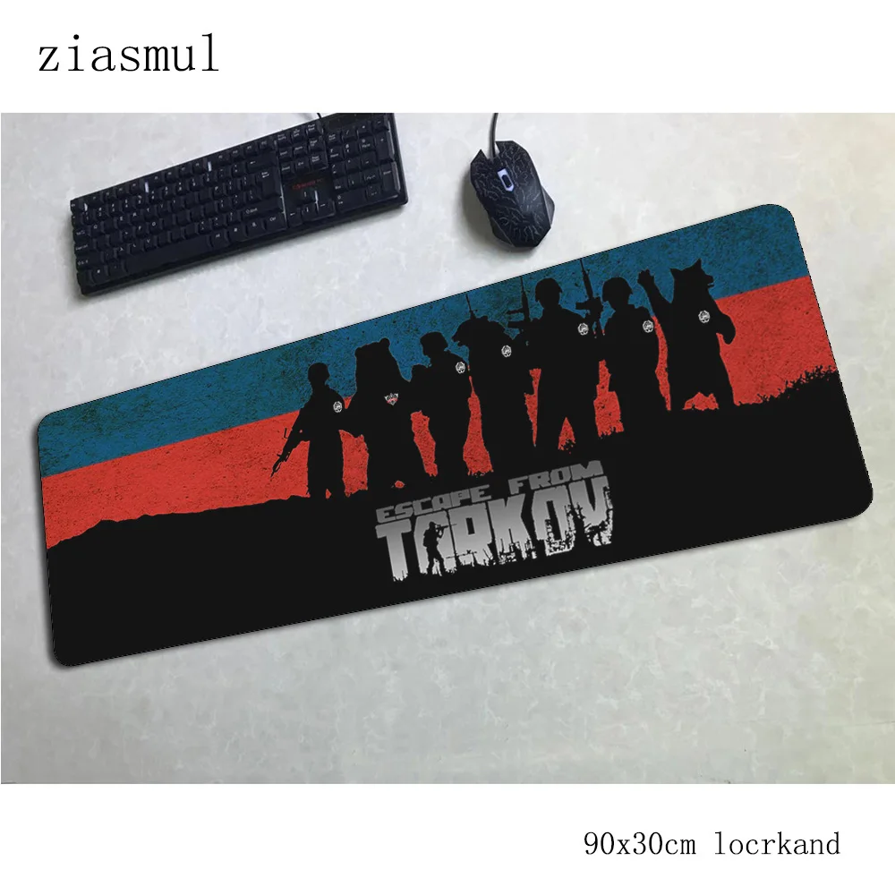 Коврик для мыши от тарков, геймер, большой 90x30 см, коврик для мыши, игровой коврик для мыши, популярный коврик для мыши, стол для компьютера, коврики для мыши