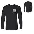 Мужские футболки Уникальный K2 Графический Glock с принтом букв футболка Молодежный пуловер для детей, футболки для мальчиков, футболка с длинным рукавом свободного покроя Topshirt