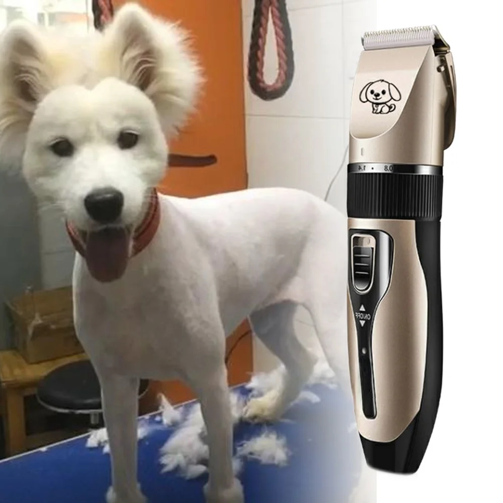 

Dog Hair Clipper for Dogs Cat Clipper Rechargeable Shaver for Animals Hair Trimming Machine Haircut Grooming Professional Kit