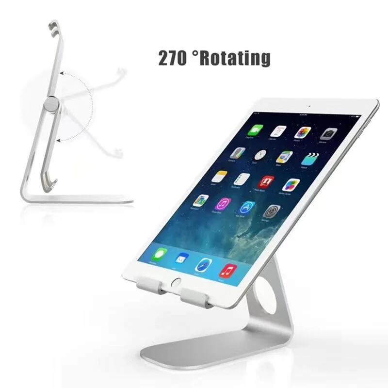 Универсальная Алюминиевая Подставка для планшета Apple iPad металлическая подставка