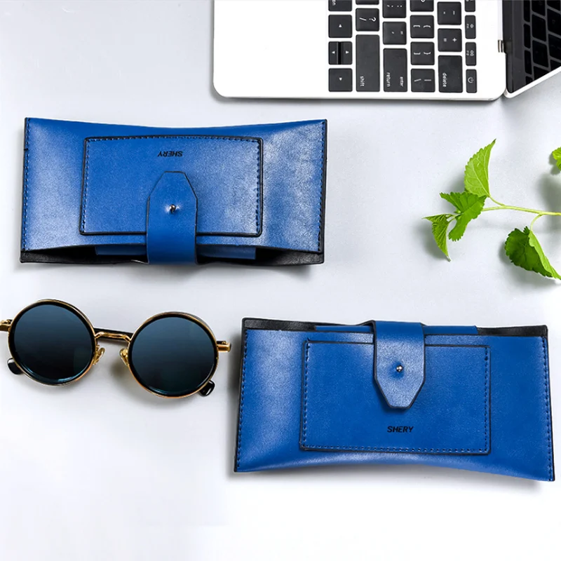 Высококачественный чехол для солнцезащитных очков из искусственной кожи