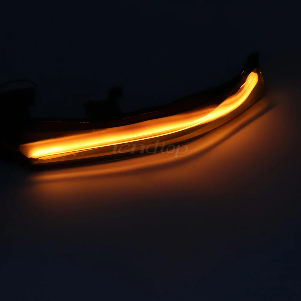 

For Volvo V40 CC II V60 S60 2011-2018 S80 V70 III LED Dynamic Turn Signal Light Wing Mirror Sequential Blinker Indicator Amber