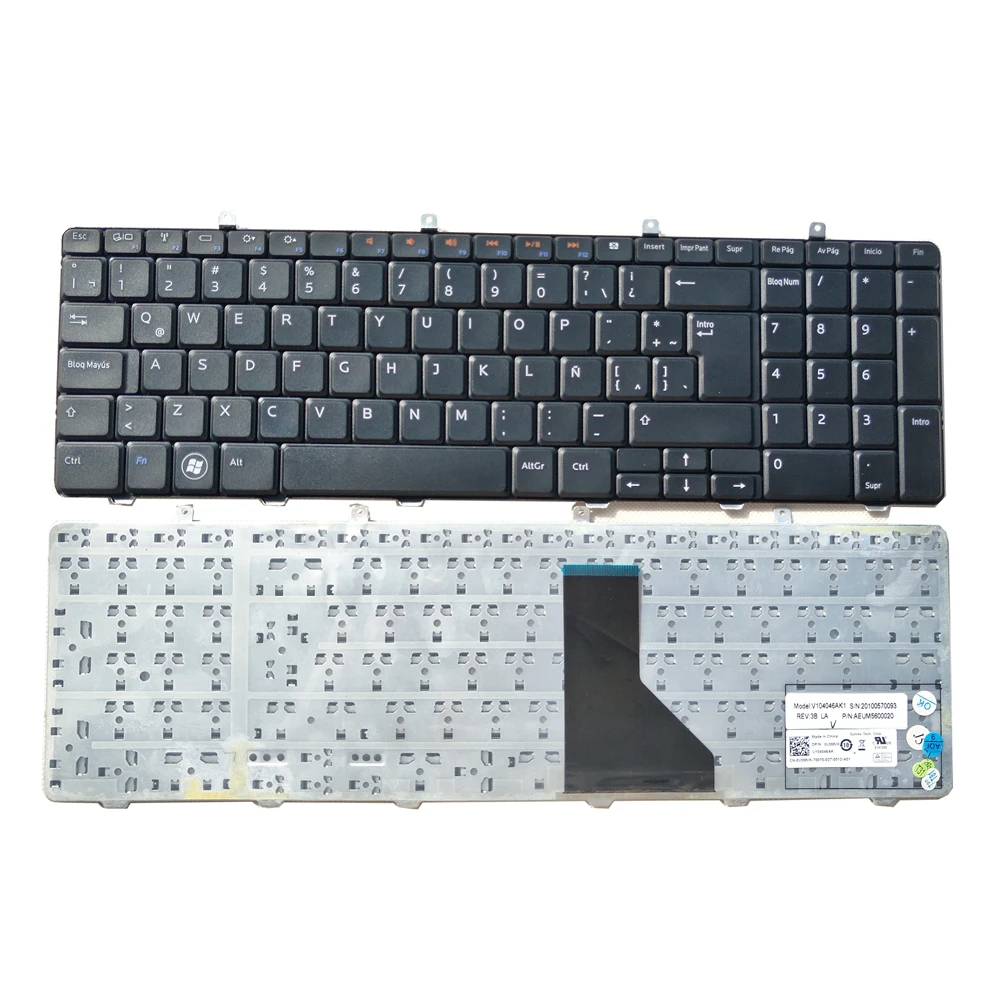 

Laptop Replacement Keyboard For Dell Inspiron 1764 Series Latin Keyboard