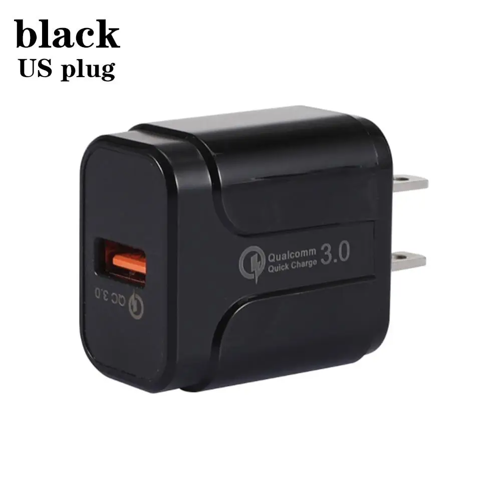 Qi Беспроводной Зарядное устройство Подставка Quick Charge 2,0 Qi Беспроводная зарядка Зарядное устройство в качестве мобильного телефона Подставка Поддержка для samsung Galaxy S9/8/7/Vista IPhone X/8 - Цвет: QC3.0 US