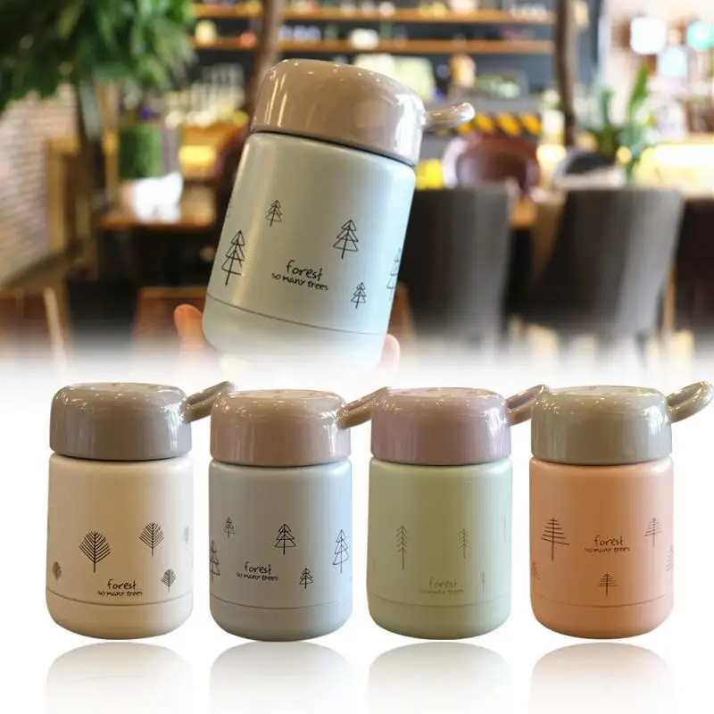 300 мл нержавеющая сталь милая Вакуумная чашка мультфильм Bento Box Портативный суп