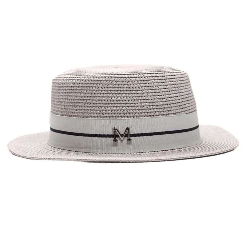 Новинка Простые сандалии на плоской подошве Топ белая шляпа элегантные модные