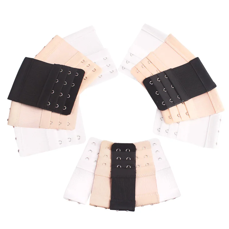 2 шт. бюстгальтеры 3 Крючки расширители ремешок удлинение пряжки регулируемые Для