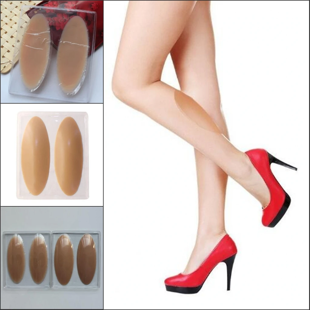 

Leg Corrector Calf Pads Soft Silicone Leg Onlay Protect Calfs X O Thin Leg Favorite Black Skin White Five Color For You Select