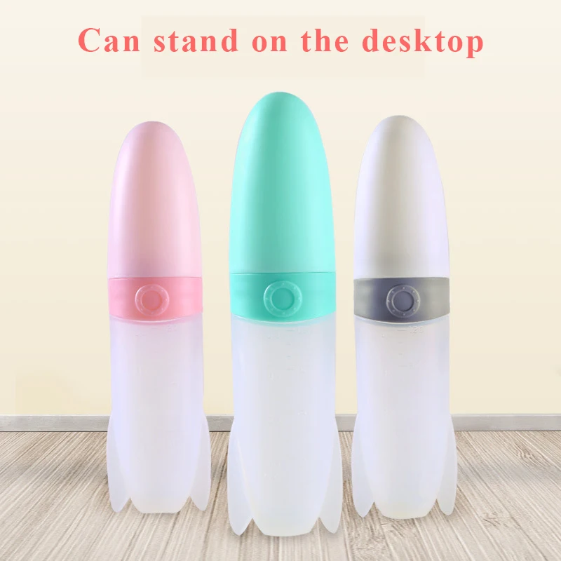 Бутылочка для кормления ребенка 120 мл бутылочка рисовая паста Мягкая ложка