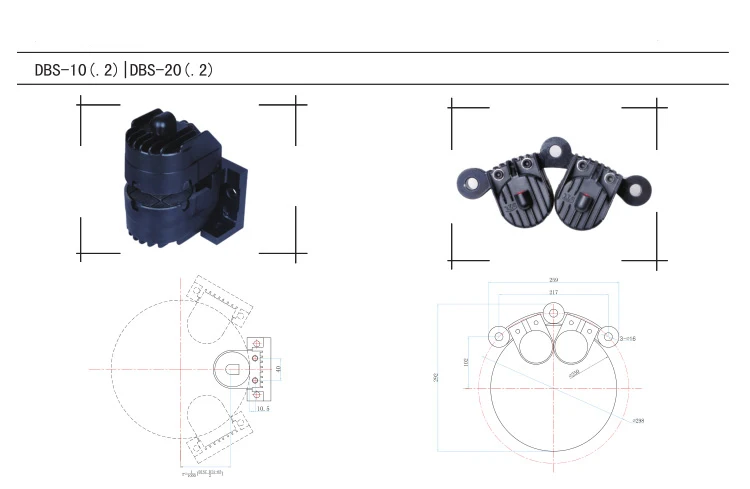 Дисковый тормоз с пневматическим давлением DBS тормозная муфта многоточечным