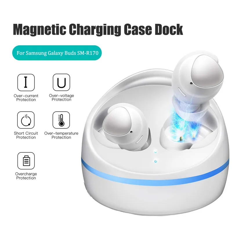 

Charger for Samsung Galaxy Buds Bluetooth Wireless Earbuds Charging Boxes Replacement Dock Cradle buds R170
