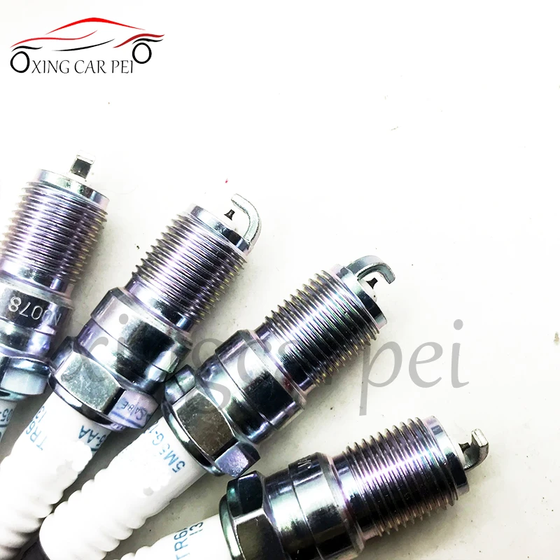 

4pcs/lots 5m5g 12405-AA 1369704 AGFS 22 F 13J Car Spark Plug For Ford