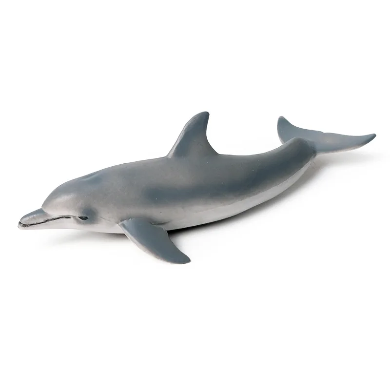 

Simulation Dolphin Animal Figure Collectible Toys Sea Animal Cognition Action Figures Kids Plastic Cement Toys