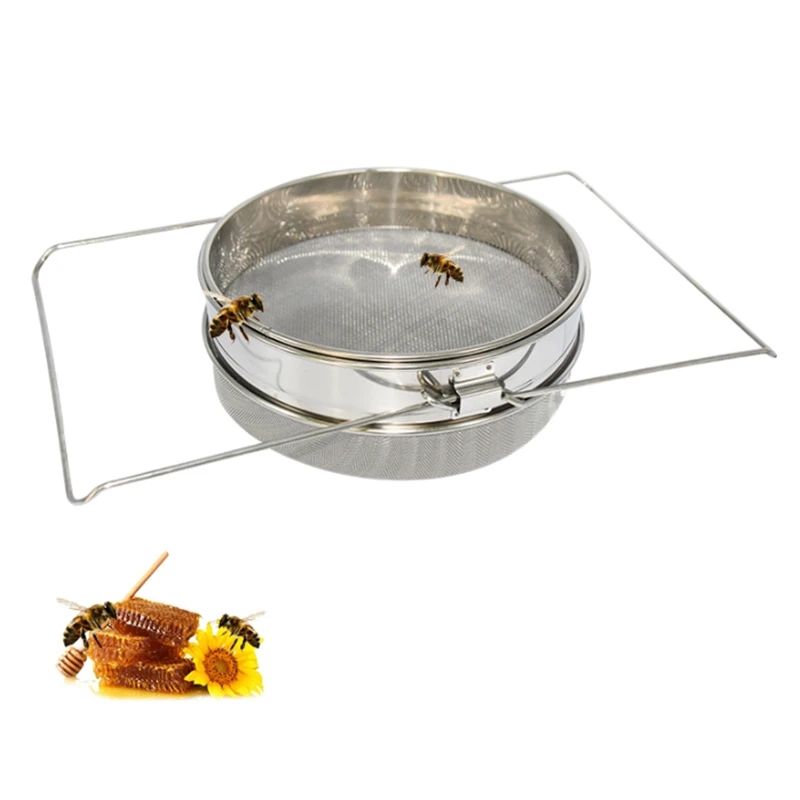 

Stainless Steel Honey Filters Strainer Network Stainless Steel Screen Mesh Filter Beekeeping Tools Honey Tools