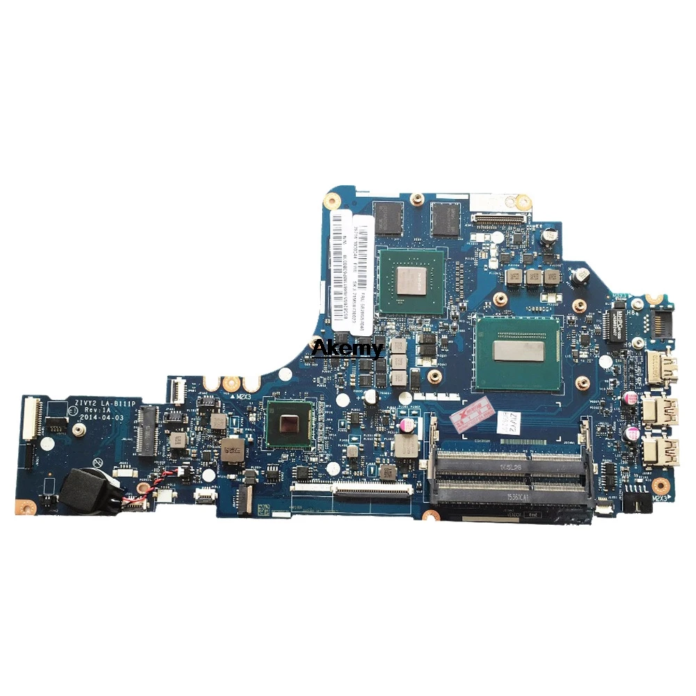HD LA B111P Материнская плата ноутбука для Lenovo Y50 70 оригинальный I7 4720HQ/4710HQ GTX860M