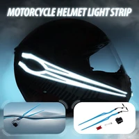 motorcycle helmet light strip ip67 waterproof led light night driving signal luminous light helmet sticker helmet el cold light