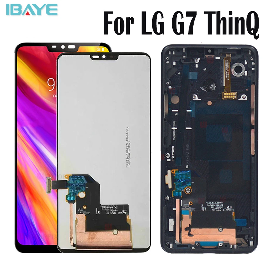 Для LG G7 ThinQ lcd G710 G710EM G710PM G710VM ЖК дисплей кодирующий преобразователь сенсорного