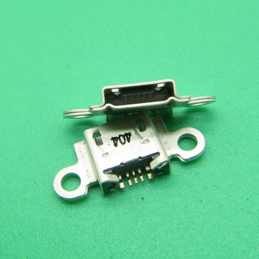 100 шт. 5-контактный разъем Micro USB для зарядного порта BBK VIVO X9 Запасные Запчасти |