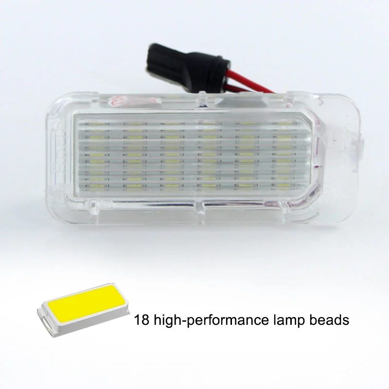 2 шт. 6000 К белый без ошибок Автомобильный светодиодный номерной знак лампа для Ford