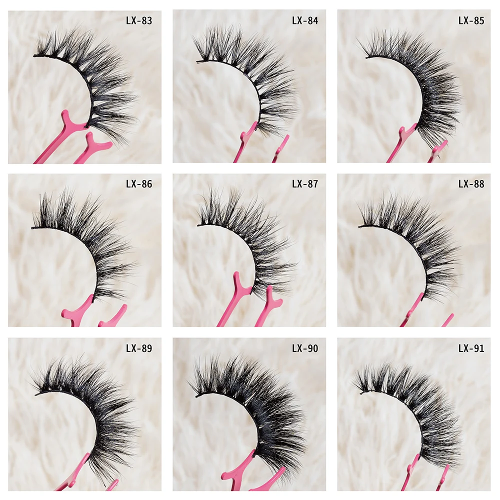 

LASHWOODS 3D Mink Lashes False Eyelashes Makeup Cross Thick Natural Long Dramatic Fluffy Lashes Mink Eyelashes Soft Eyelash