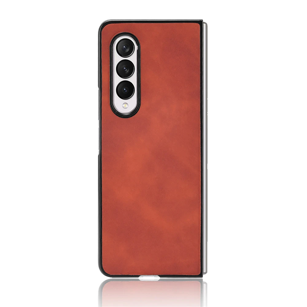 Новый кожаный чехол для телефона Samsung Galaxy Z Fold3 | Электроника