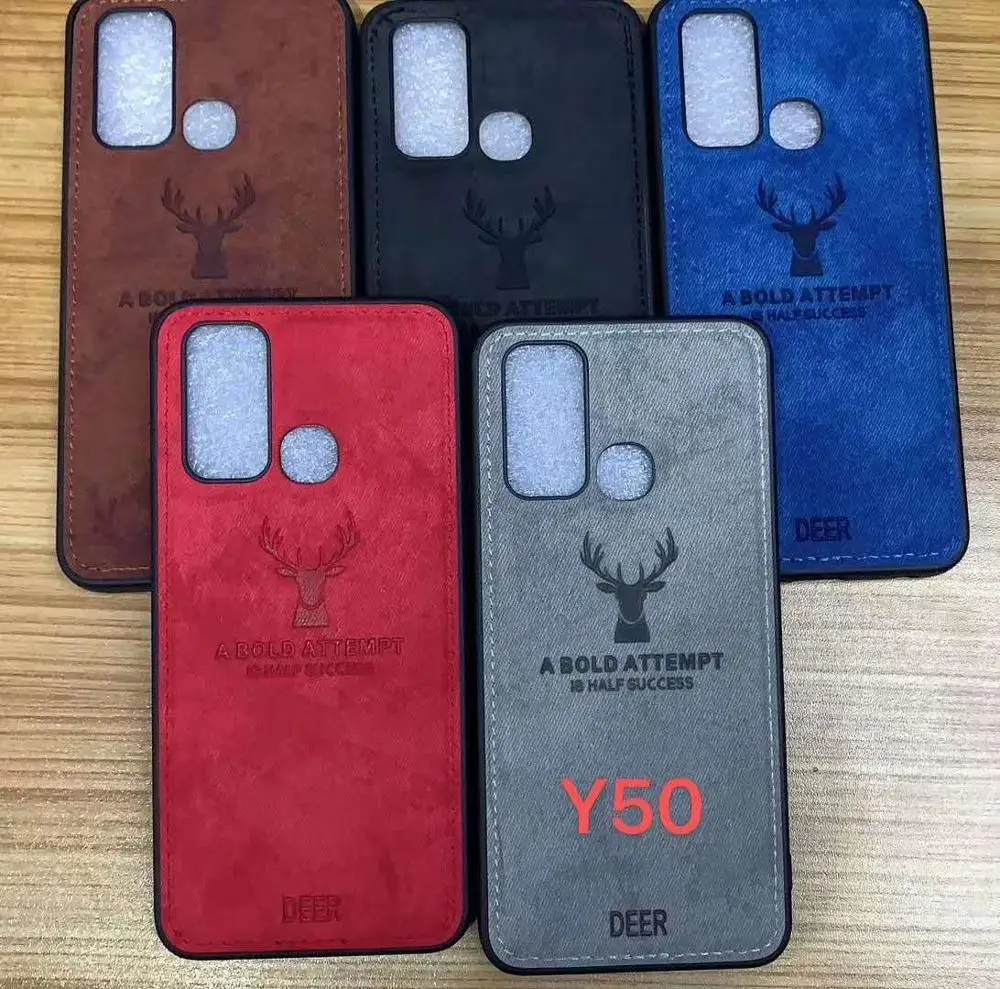 Чехол Vivo iQOO 3 в стиле ретро тканевая текстура мягкий чехол для телефона Z6 Y17 V15 X27 Pro