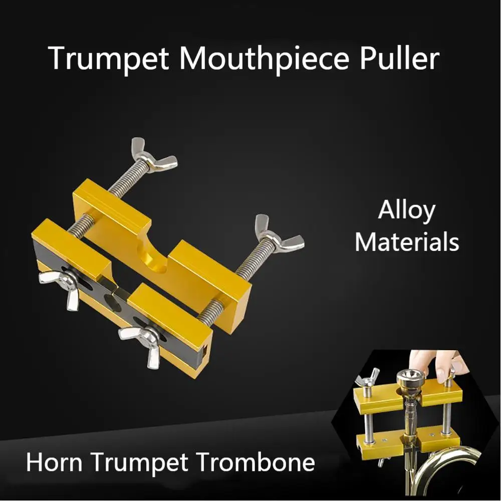 

Trumpet Mouthpiece Puller Brass Wind Instrument Accessories for Horn Trumpet Trombone Euphonium Mouth Remover Extractor Tools