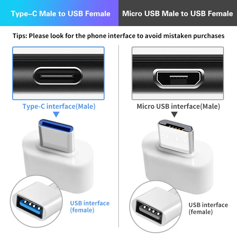 адаптер fonken otg type c на usb 20 micro usb адаптер дл
