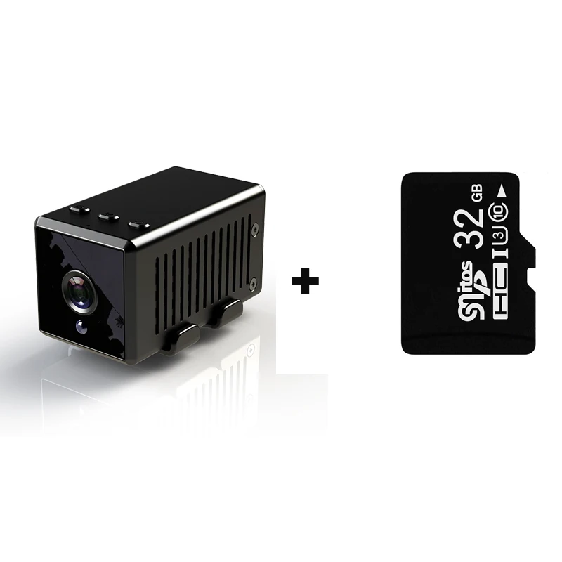 HD 1080p Mini Wifi Micro Camera Night Version Mini Action Camera ip motion Sensor Camcorder Voice Video Recorder Small Ip Camera - Color: With 32GB TF Card
