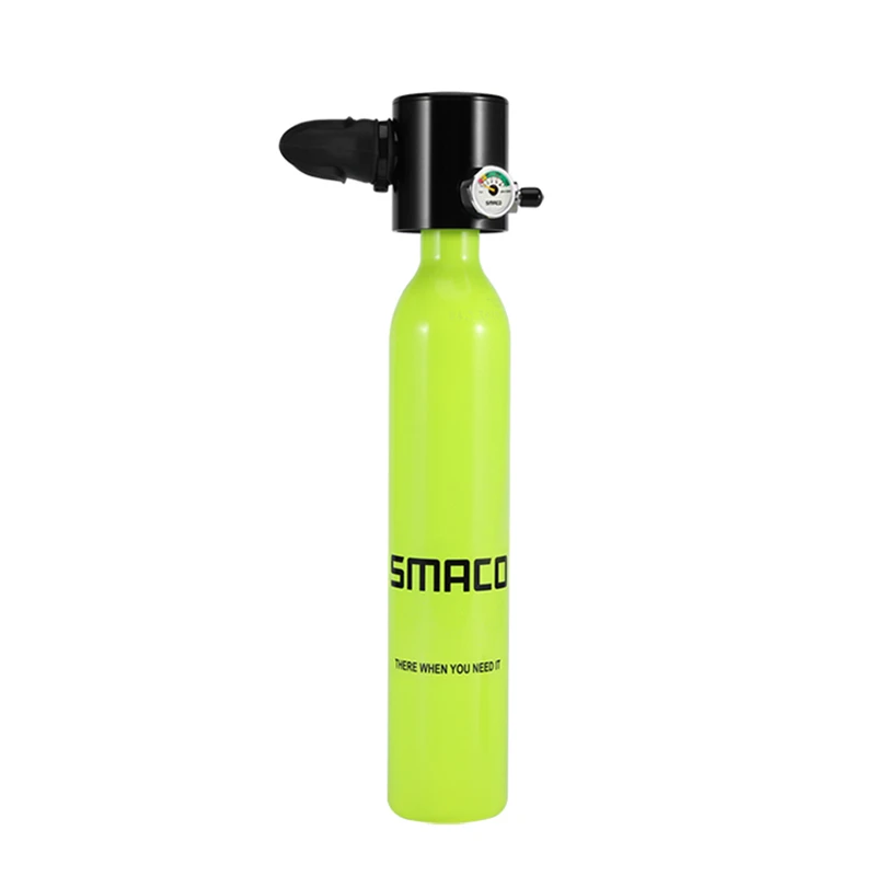 Green SMACO подводное оборудование для подводного плавания, мини баллон для подводного плавания, кислородный резервуар для подводного плавания, устройство для подводного дыхания, подводное плавание - Цвет: Green