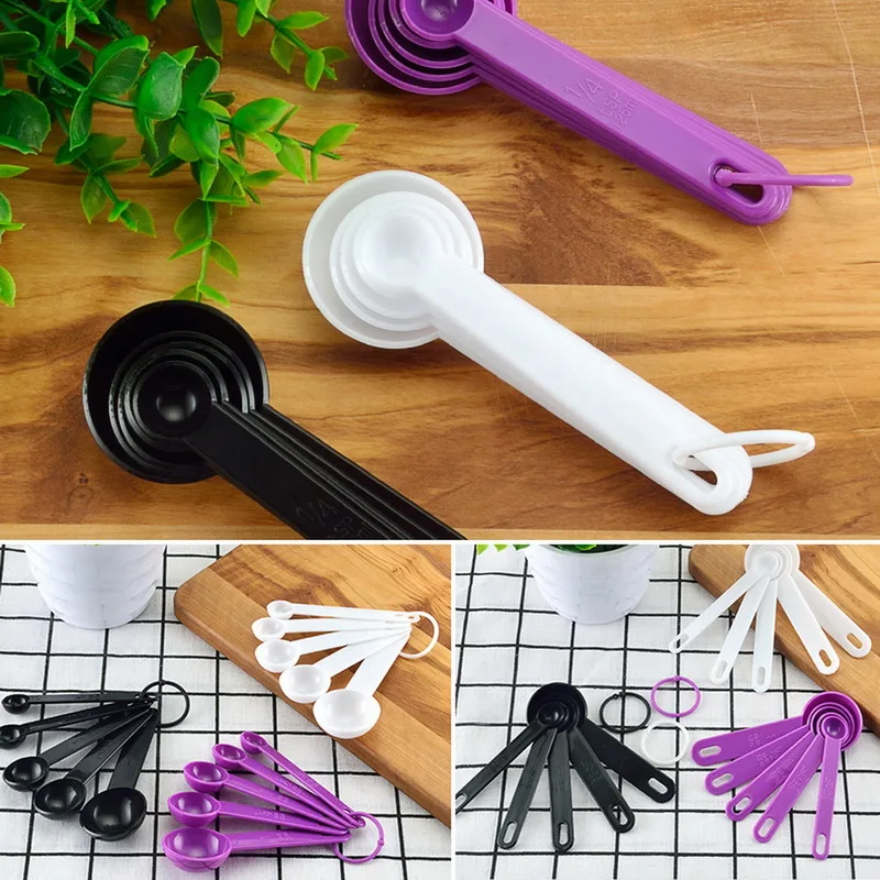 5/10 шт. Кухня мерные ложки чайная ложка Кофе Ложка для сахара муки чашки Пособия по