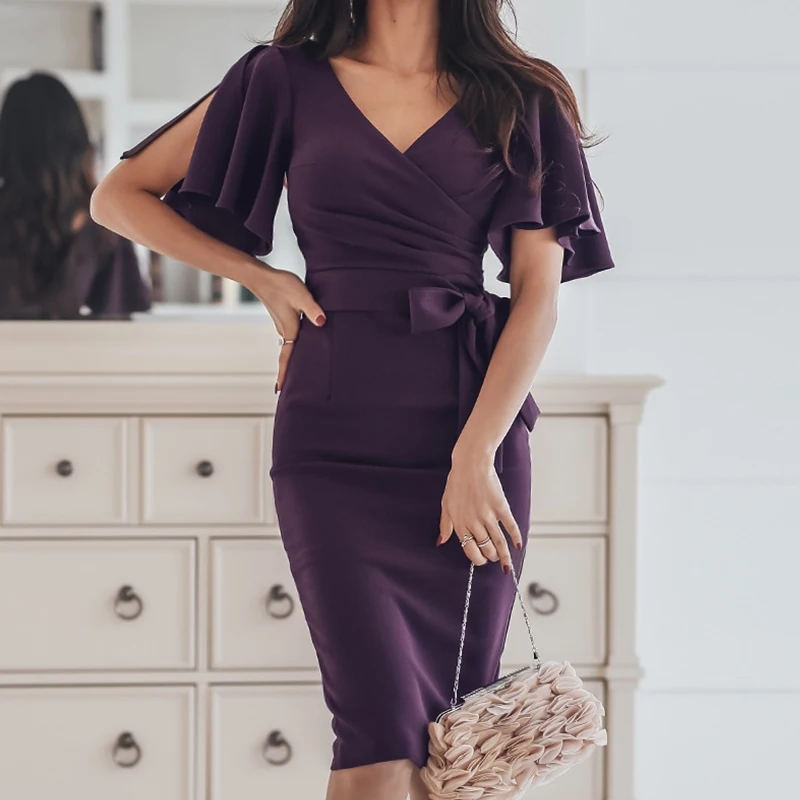 2019 летнее Сексуальное Женское Платье бодикон Футляр ретро вечернее свадебное