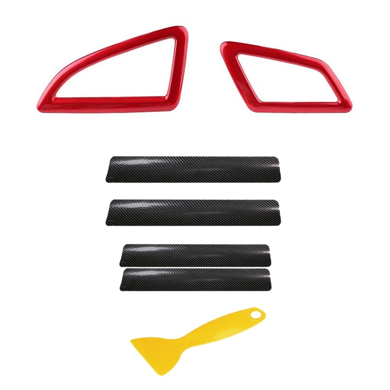 4 шт. автомобильная Дверная панель задняя и 2 крышка для вентиляционного