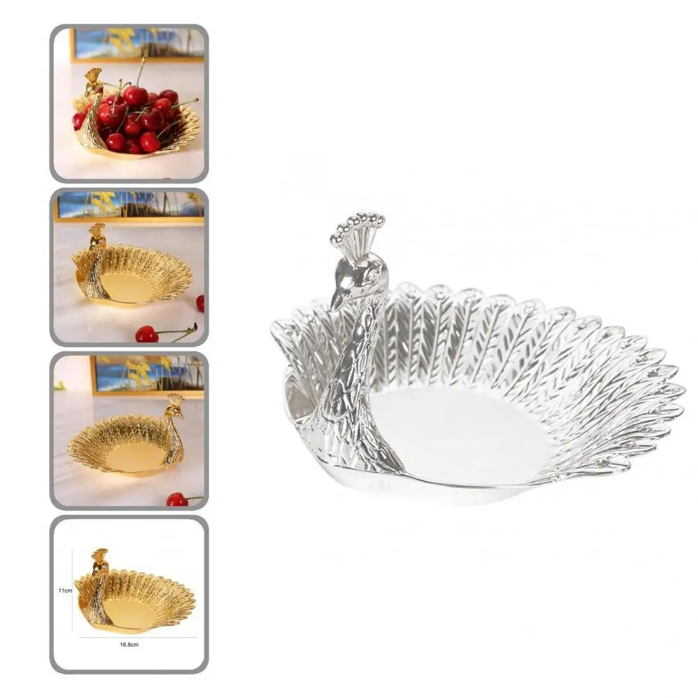 

Polished Surface Zinc Alloy Candy Cookie Cake Appetizer Serving Platter for Banquet