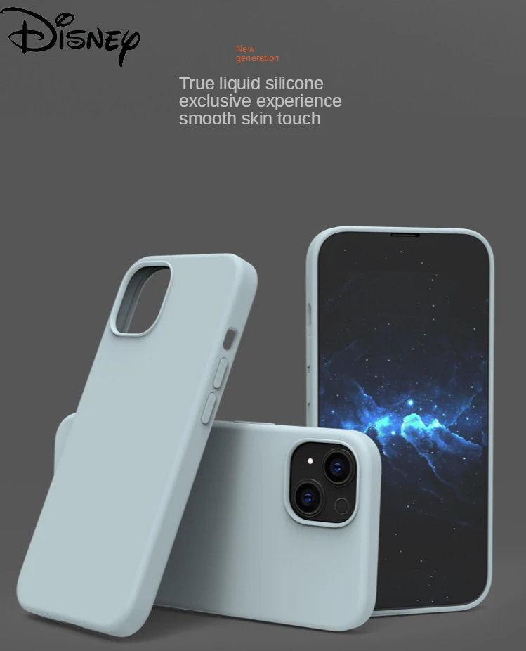 

Disney original silicone phone case for iPhone13 MAX/11/12Pro/12min Phone Boy Case Cover