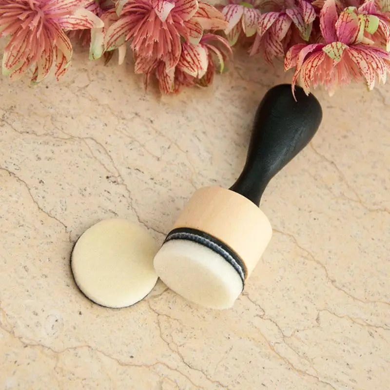 Мини смешивающие инструменты для смешивания чернил круглые пенопластовые