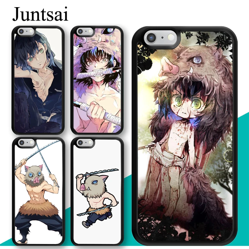 Inosuke Hashibira Demon Slayer чехол для iphone XS MAX X XR 11 12 Pro Max mini 5S SE 2020 6S 7 8 Plus чехол|Бамперы| |