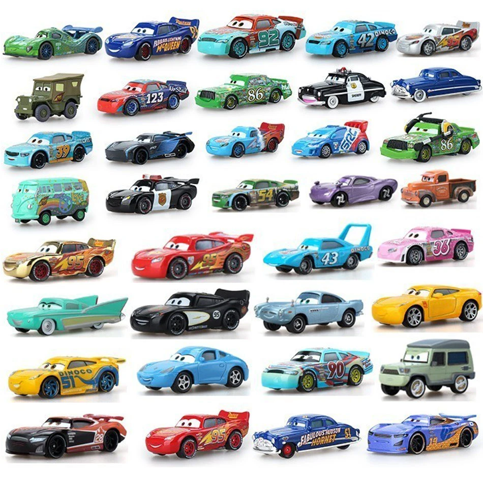 

Disney Pixar 2 молния 39 mcqueen мать Джексон шторм Рамирес 1:55 плавкий металлический сплав игрушка для мальчика подарок