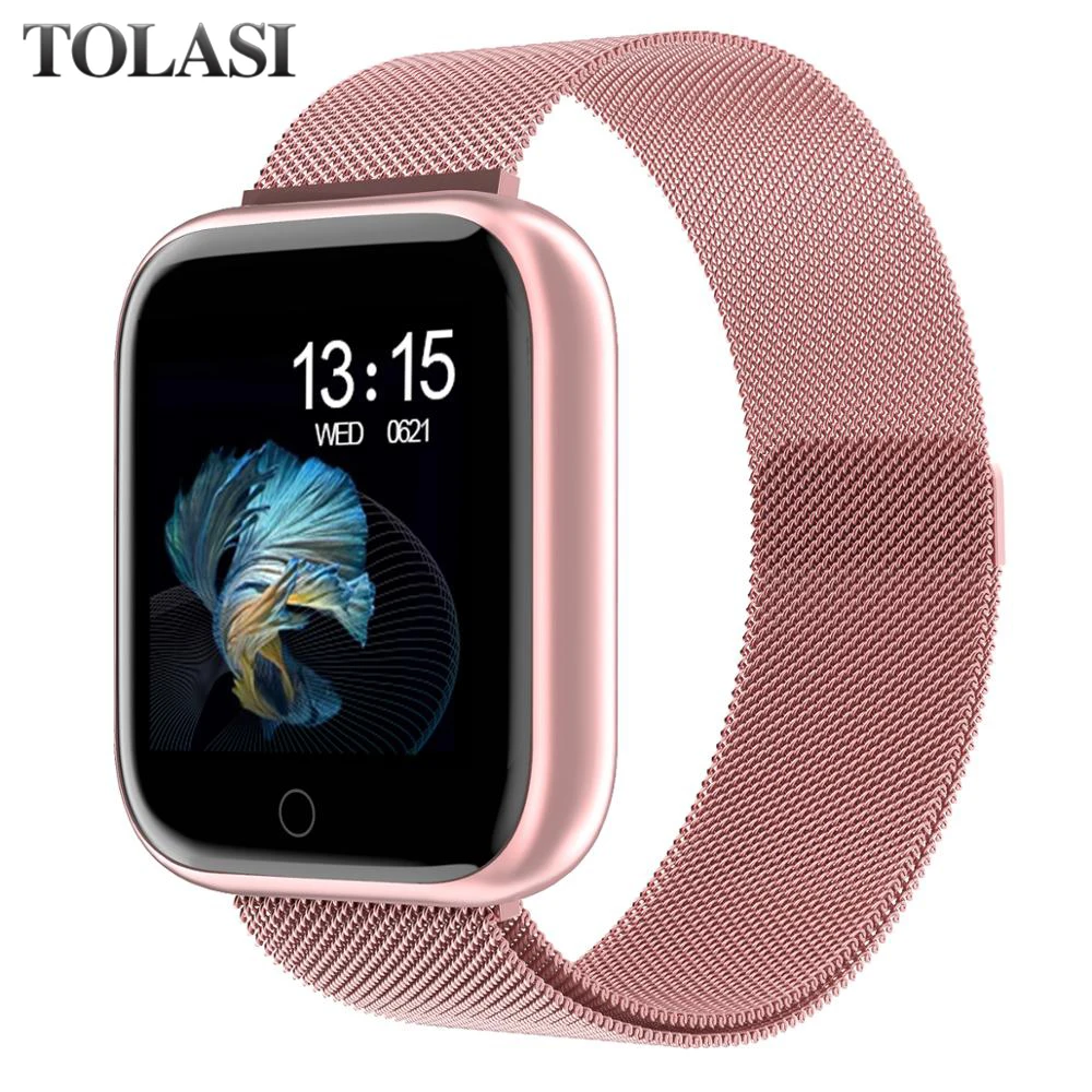 2019 женские водонепроницаемые Смарт-часы P70 P68 Plus Bluetooth Smartwatch для Apple IPhone Xiaomi