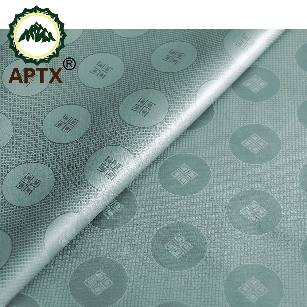 APTX жаккардовая ткань хлопок мусульманский костюм для мужчин по индивидуальному