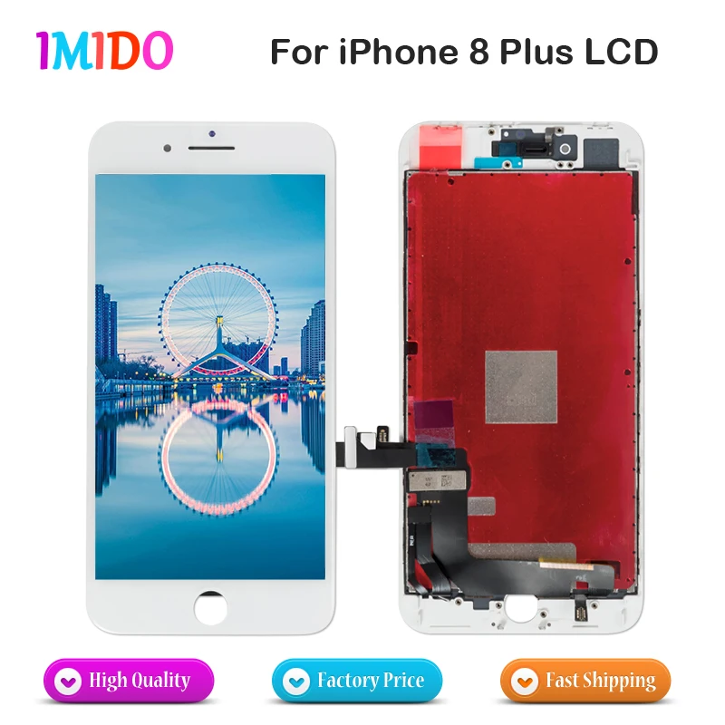 10Pcs Grade AAA+++ LCD Screen For iPhone 6 6S 7 8 Plus Display with 3D Touch Support ID Digitizer Assembly Replacement | Мобильные