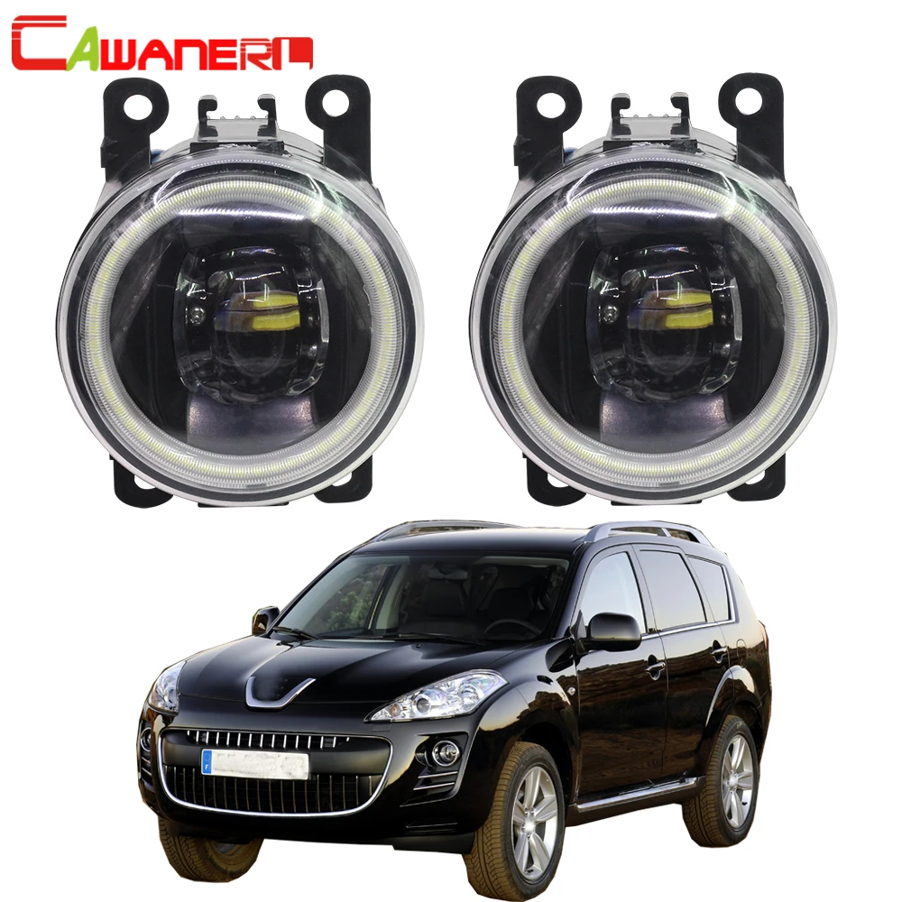 Cawanerl для Peugeot 4007 GP _ 2007 2013 автомобиля 4000LM H11 светодиодный лампы Противотуманные