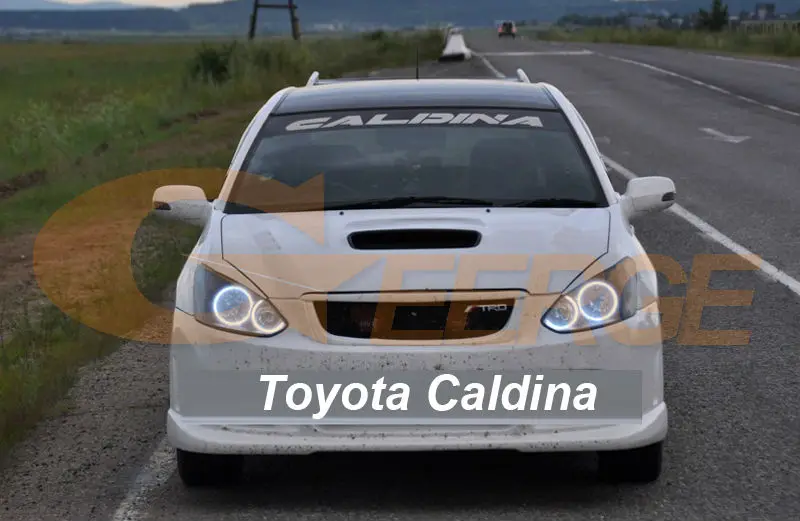 Для Toyota Caldina T24 pre facelift 2002 2003 2004 отличное качество ультра яркие CCFL ангельские