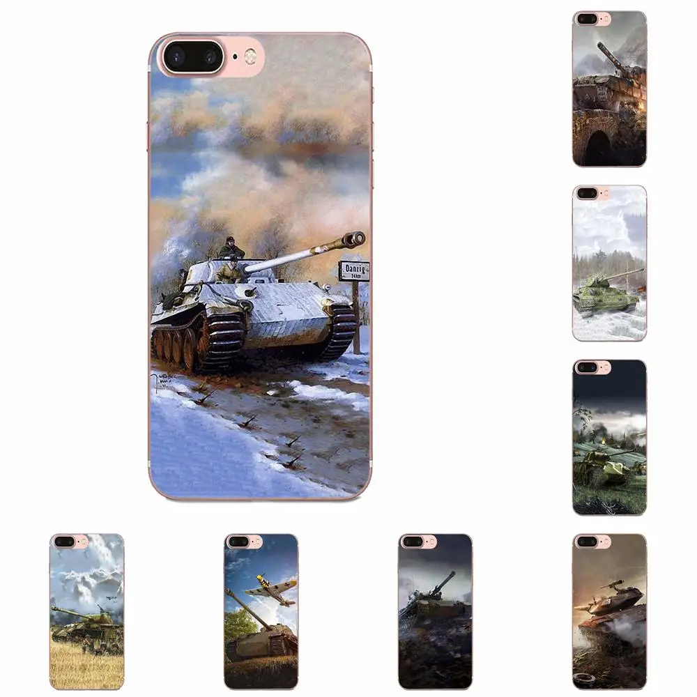 World Of Tanks сотовый телефон для Galaxy J1 J2 J3 J330 J4 J5 J6 J7 J730 J8 2015 2016 2017 2018 mini Pro роскошный