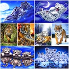 DIY алмазная живопись king of the forest Тигр вниз горный вышивка крестиком комплект 5D мозаичного искусства живопись Домашнее украшение с бриллиантами