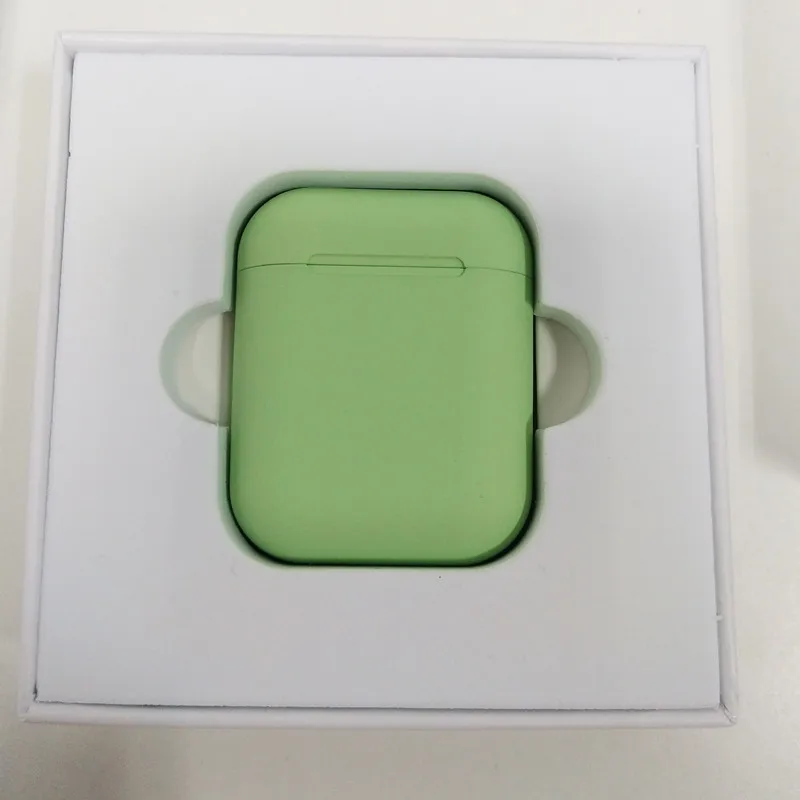 Обновленная версия Inpods 12 Bluetooth 5,0 беспроводные наушники для смартфона - Цвет: inpods12 green