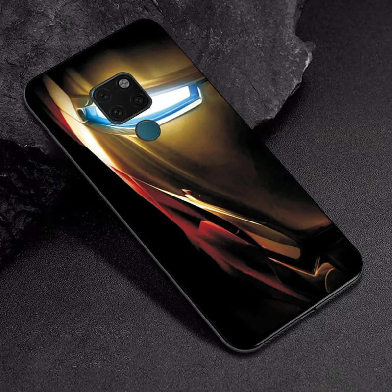 TPUBLK631 Чехол для телефона для huawei Коврики 20 Lite Марвел Капитан крышка для huawei Y5 Y6 Y9 Y7 черный чехол ТПУ на Honor 8X 8A чехол - Цвет: TPUBLK631
