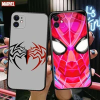 spider man marvel phone cases for iphone 13 pro max case 12 11 pro max 8 plus 7plus 6s xr x xs 6 mini se mobile cell