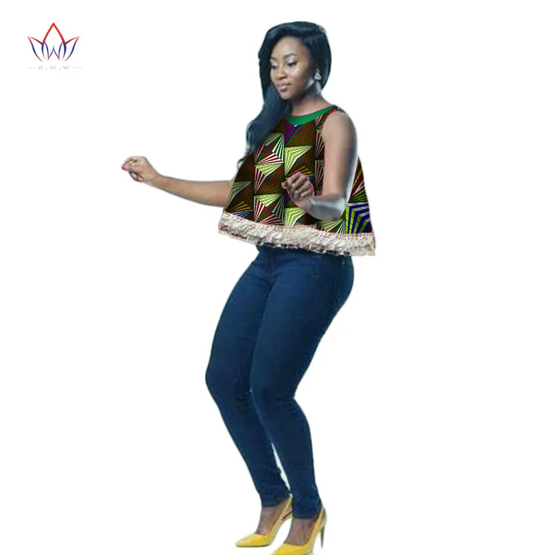 2017 BRW Африканский стиль женская современная мода женские топы Дашики с