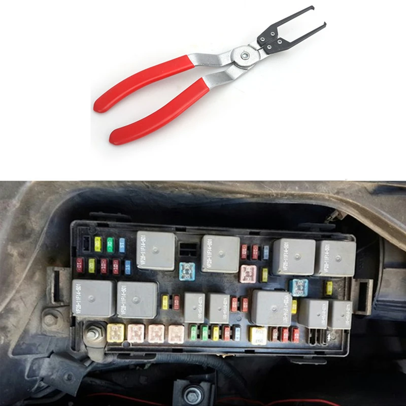 

Replacement of car relay disassembly clamp relay extraction pliers fuse removal pliers car repair tool outillage garage